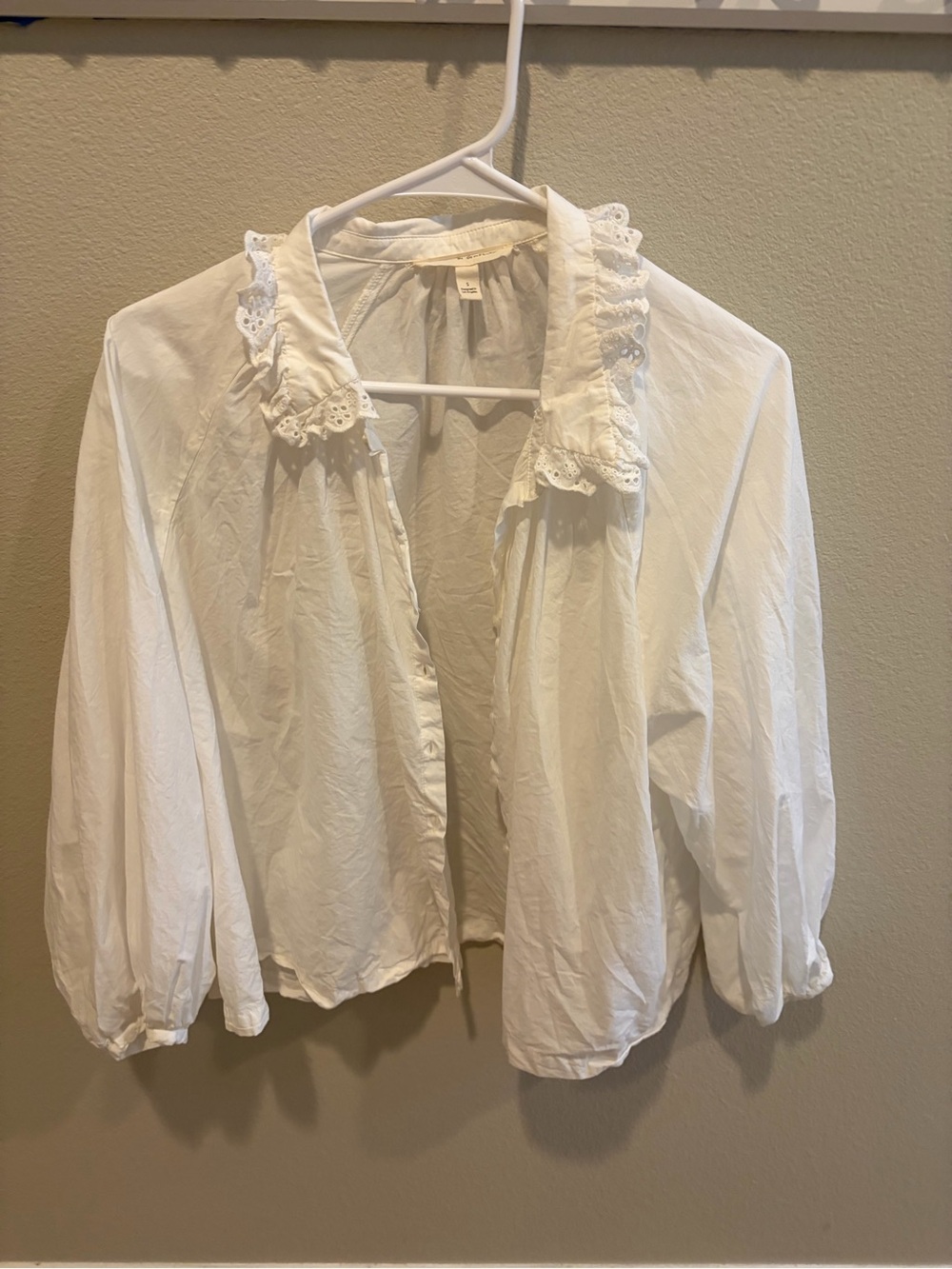 Grade & Gather Cotton Blouse